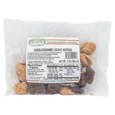 Sportsman's Warehouse Chocolate/Caramel Coconut Haystack Candy - 4 Servings