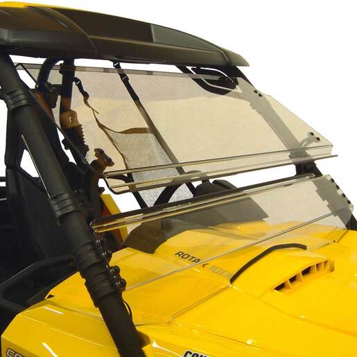 Kolpin UTV Windshield - Full-Tilt - Can-Am Commander - Clear