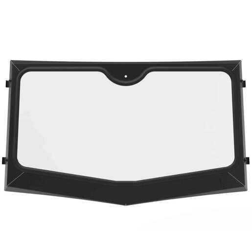 Kolpin Glass Windshield - Polaris Ranger XP 900 / 1000 / XP Crew - Black