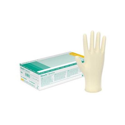 Manufix sensitive Unters.Handschuhe pf mittel 100 St Handschuhe Image