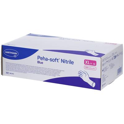 Peha-Soft nitrile blue Unt.Hands.unsteril pf XL 150 St Handschuhe Image