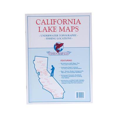 Fish N Map California Lake Map Atlas