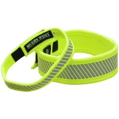 Rivers West Safety Dog Neck Wrap - Safety Green 11in - 12in