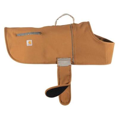 Carhartt Quick Duck Fleece Lined Brown Dog Jacket - Brown Large
