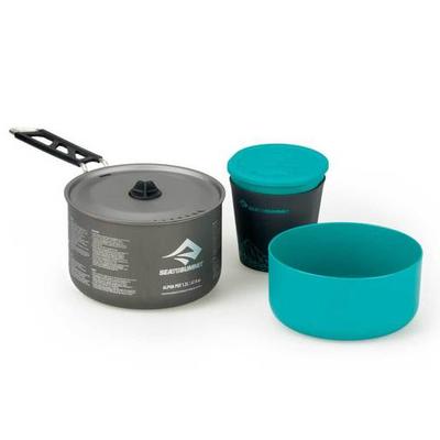 Sea to Summit Alpha Pot Cook Set 1.1 - Grey & Teal 1.2 L