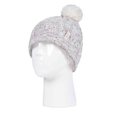 Heat Holders Girls Glacier Peak Winter Beanie - Oatmeal One Size Fits Most