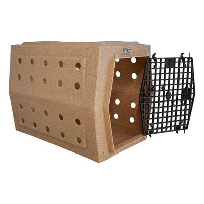 Ruff Land Single Door Dog Kennel - Tan - Tan Large