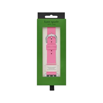 Kate Spade Wearables | Kate Spade Pink Women's Watch Strap For Apple & Samsung Kss0182e 38-45mm | Color: Pink | Size: Os