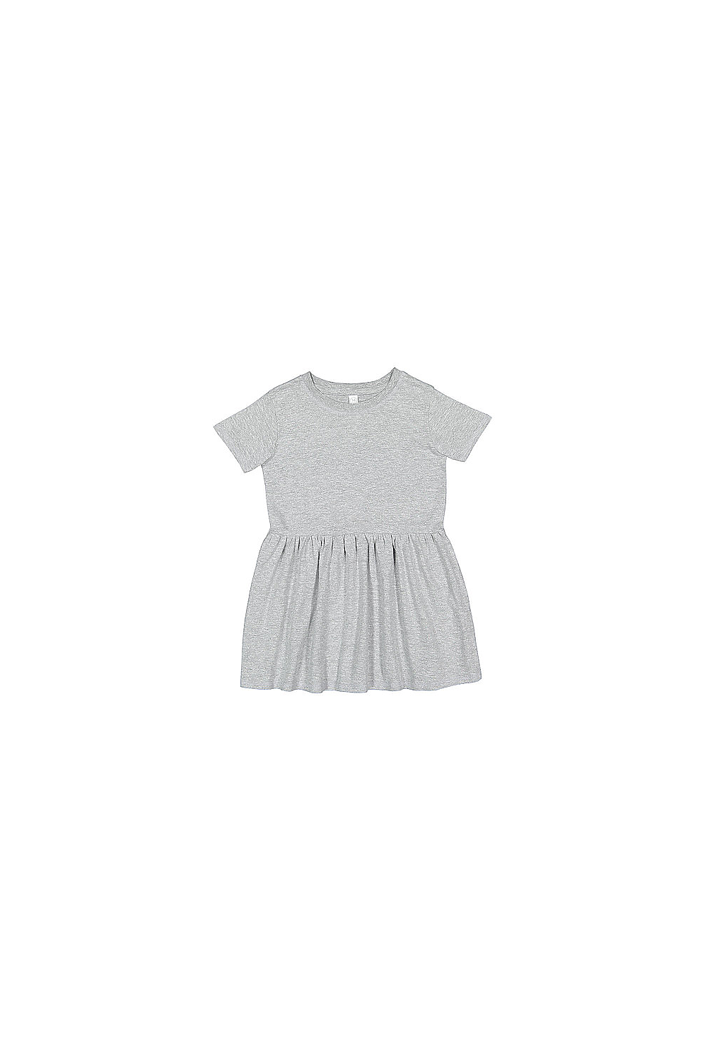 Rabbit Skins 5333 Toddler Fine Jersey Dress Top in Heather size 3 | Cotton - Rabbit Skins