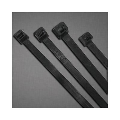 Anchor Brand UV Stabilized Cable Ties, 120 lb Tensile Strength, 9 in L, Black, 100 Ea/Bag (102-9120UVB)