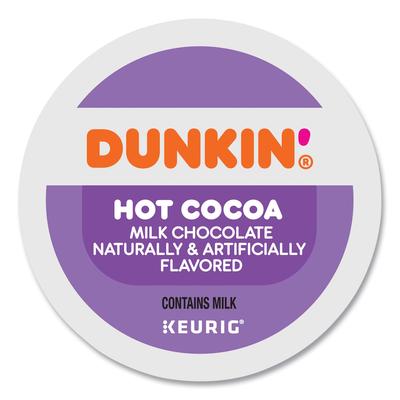 Dunkin Donuts Milk Chocolate Hot Cocoa K-Cup Pods, 22/Box (GMT1261)