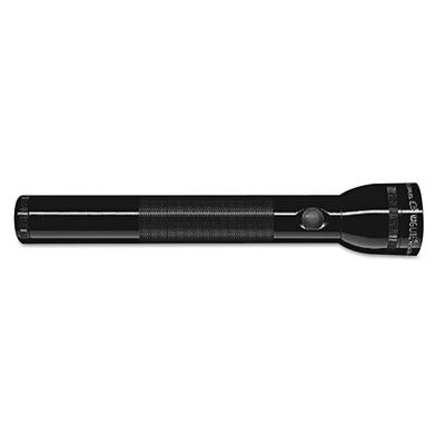 Maglite Standard Flashlight, 3 D Batteries (Sold Separately), Black (MAGS3D016)