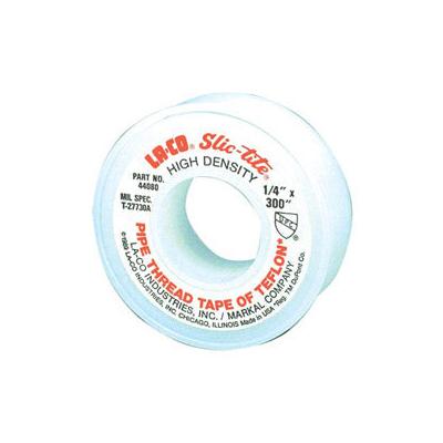 Markal Slic-Tite PTFE Thread Tape, 1/2 in x 600 in, 3 mil, White (434-44083)