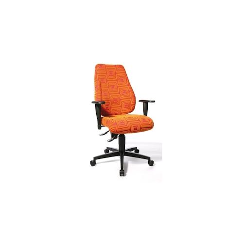 Fitness-Drehstuhl Lady SITNESS retro orange