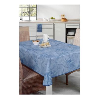 Wachstuchtischdecke »Milano Marmor« 110 x 140 cm blau, PEYER SYNTEX, 110 cm