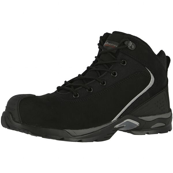 albatros S3 Sicherheitshochschuh »RUNNER XTS MID« Größe 42 schwarz schwarz
