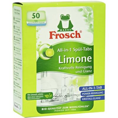 Frosch 50er-Pack All-in-1 Spülmaschinen-Tabs »Limone« weiß Image