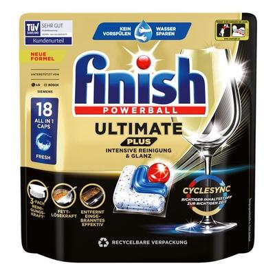 finish 18er-Pack Spülmaschinen-Caps »Powerball Ultimate Plus All in 1« weiß