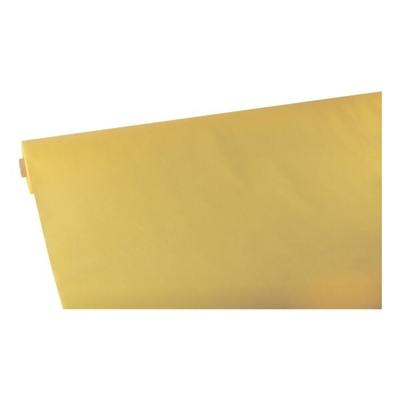 "Papstar Tischdecke auf Rolle "soft selection" einfarbig 25 m x 118 cm gelb, 118 cm" Image