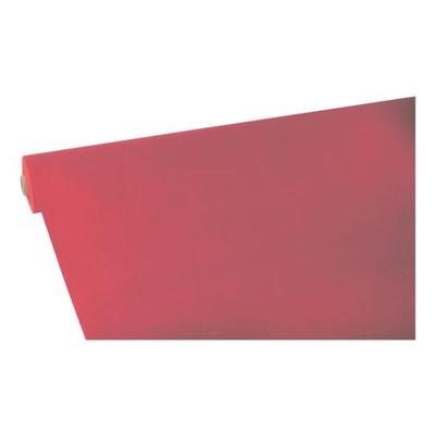 "Papstar Tischdecke auf Rolle ""soft selection"" einfarbig 25 m x 118 cm rot, 118 cm"