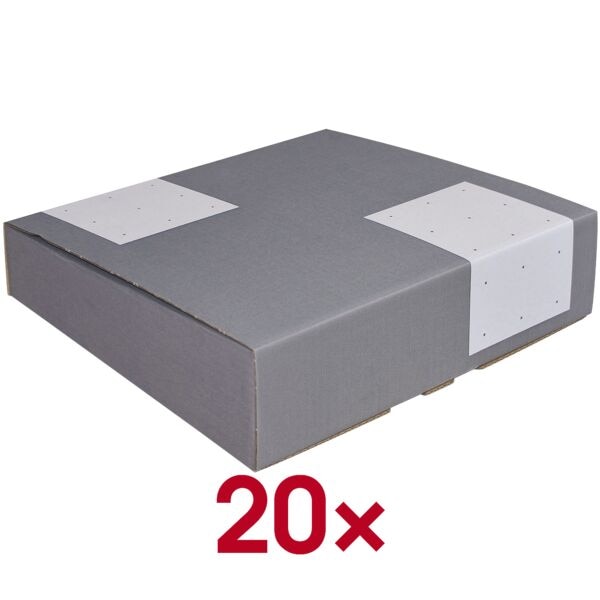 Colompac 20 Ordnerverpackungen »CP 058« grau, 32.8x9.2x30 cm Image