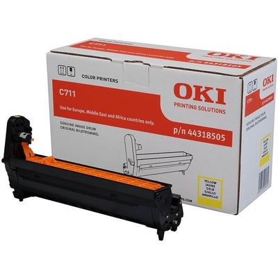 OKI Trommel (ohne Toner) »44318505« gelb gelb