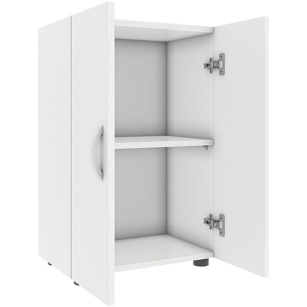 VCM Büroschrank »Ulas« 2-fach weiß, 49x74x34 cm