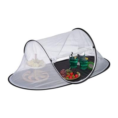 relaxdays Fliegenhaube für Lebensmittel, 107x40 cm