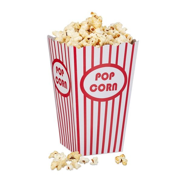 relaxdays Popcorntüten 48 Stück Image