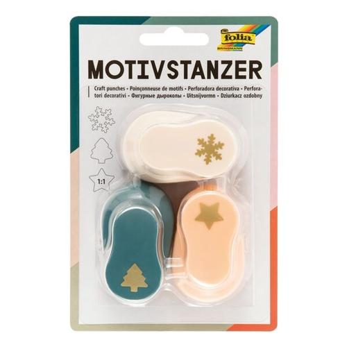 Motivstanzer »Weihnachtsmotive«, folia