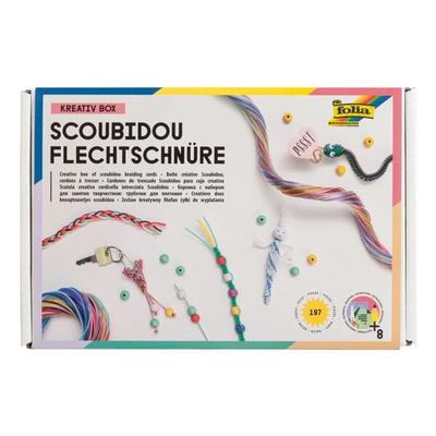 Scoubidou Flechtschnüre »KREATIV BOX«, folia