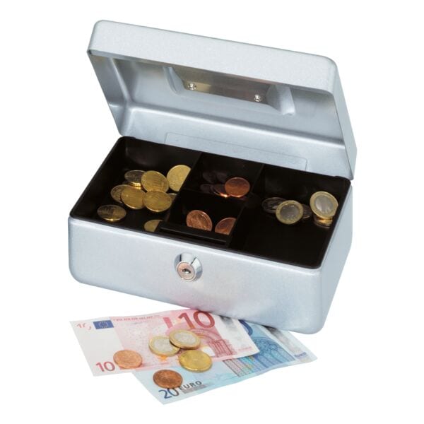 MAUL Geldkassette »2« 20x9x17 cm silber, 20x17x9 cm Image