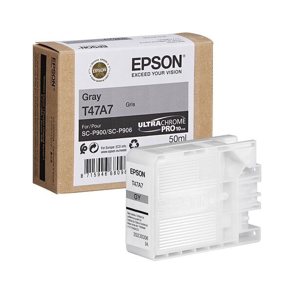 Epson Tintenpatrone »T47A7« grau grau Image