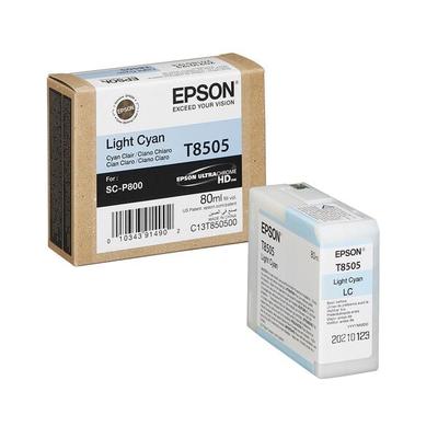 Epson Tintenpatrone »T8505« light cyan blau Image