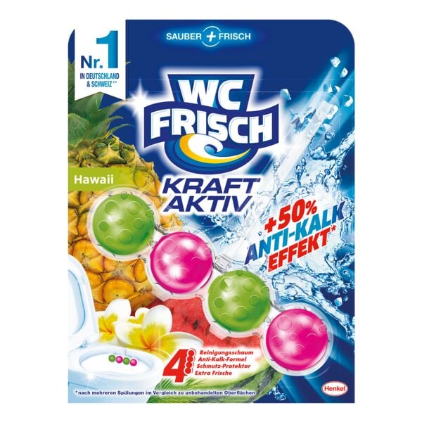 WC FRISCH Duftspüler »Kraft Aktiv Hawaii«
