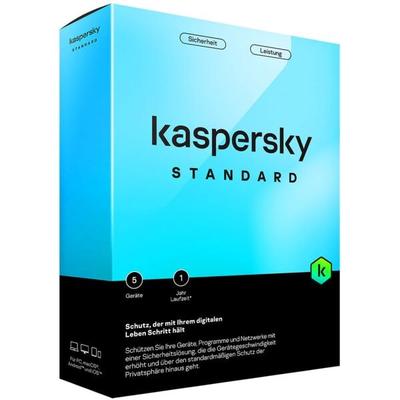 Sicherheitssoftware »Standard« Vollversion 5 Geräte / 1 Jahr, Kaspersky