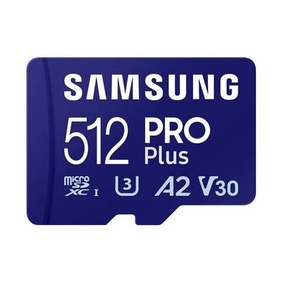 microSD-Speicherkarte »PRO Plus 2023« 512 GB, Samsung, 1.5x0.1x1.1 cm