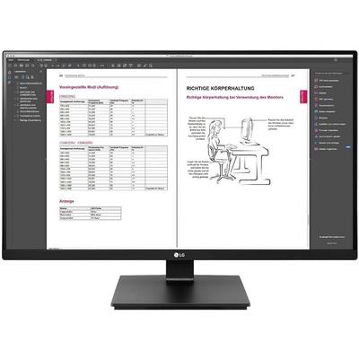 Monitor »27BN65QP-B« 68,47 cm / 27 '' schwarz, LG, 61.35 cm