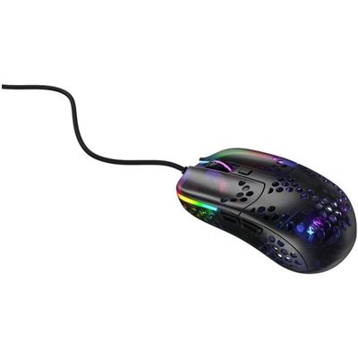 Kabelgebundene Gaming Maus »XTRFY MZ1 RGB« schwarz, Cherry, 16.5x6x10.6 cm