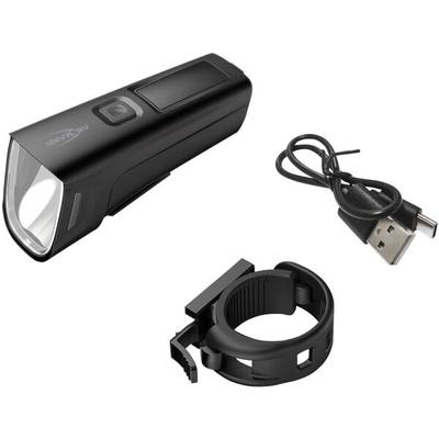 Ansmann LED Fahrradbeleuchtung wiederaufladbar »Bikelight Front LED 100 Lux« schwarz schwarz