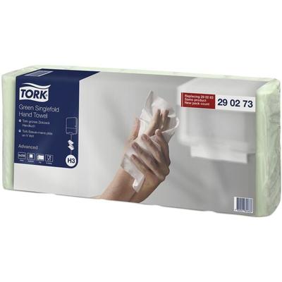 Papierhandtücher »Advanced C&C« für H3 2-lagig grün Z-Falzung 3750 Blatt grün, Tork, 24.8 cm