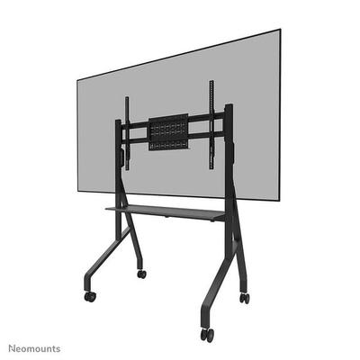 "Mobiler Bodenständer für Flachbildschirme »FL50-525BL1« 55""-86"" schwarz schwarz, Neomounts, 110x150x66 cm"