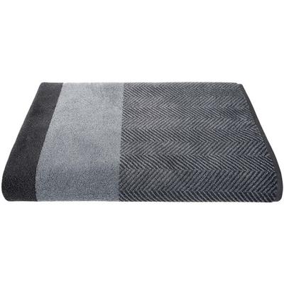 dyckhoff Saunatuch »XL Two-Tone Stripe« 100 x 200 cm grau Image