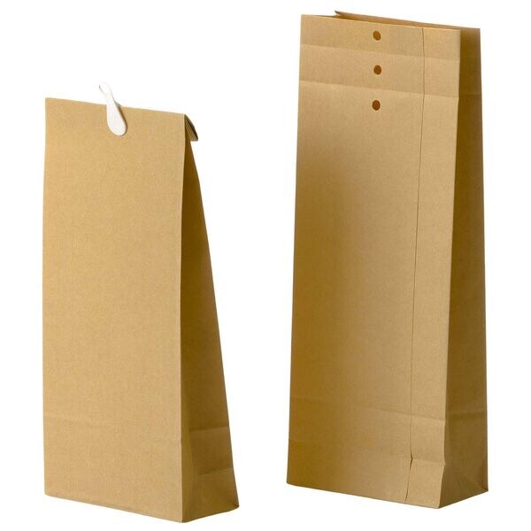 BONG 250er-Pack Musterbeutel »M60« ohne Fenster braun braun, 14x34.5 cm