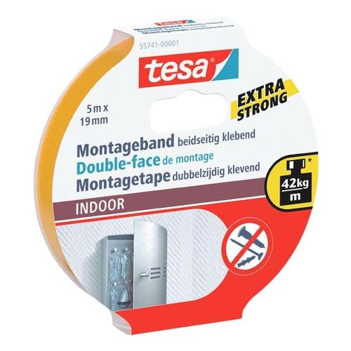 tesa Montageband »Powerbond Indoor« 55741 braun, 1.9 cm