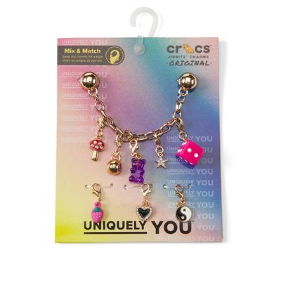 Pack of 5 Custom Charm Chain Jibbitz Charms