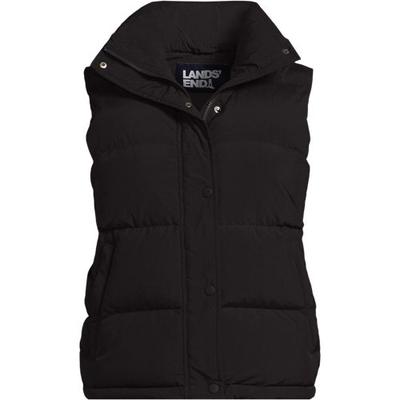 Puffer Down Gilet, Women, size: 20-22, plus, Brown, Nylon, by Lands' End