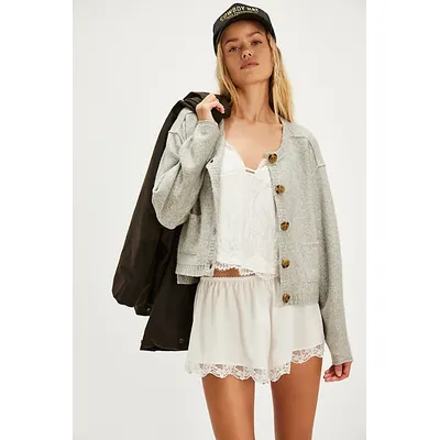 Luna Cardigan at Free People in Sandstorm Heather, Size: XS