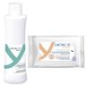 Lactacyd Plus Aktiv + Wipes for on-the-go 1 St Set