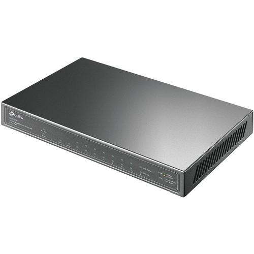 TP-LINK Netzwerk-Switch ""TL-SG1210P 10-Port Gigabit PoE+ Switch"" Netzwerk-Switches schwarz